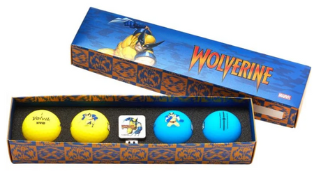 Volvik Marvel Golf Balls - Wolverine