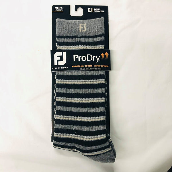Footjoy ProDry Limited Edition Fashion Crew Golf Stripes Fashion Socks Choose Colors - Golf Country Online