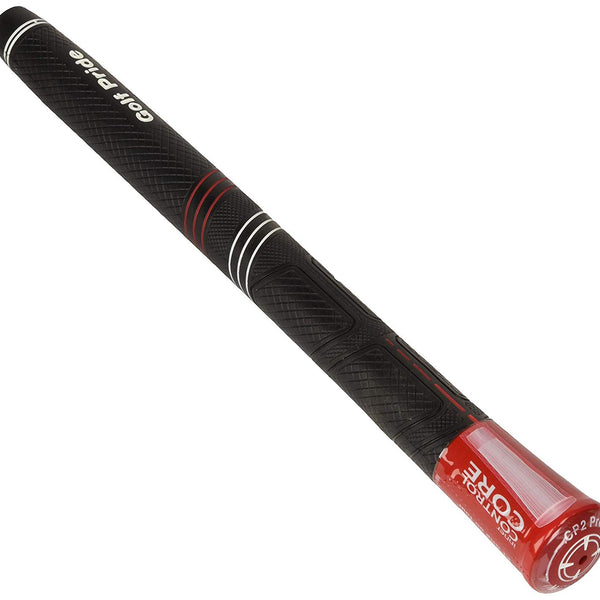 Golf Pride CP2 Pro Grip, Black/Red, Midsize - Golf Country Online