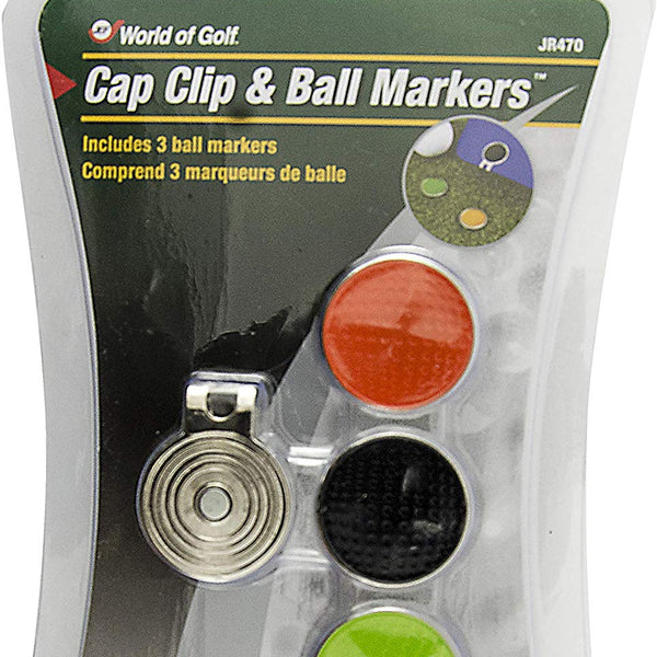 Jef World of Golf Gifts & Gallery, Inc. Cap/Hat Clip & Ball Markers - Golf Country Online