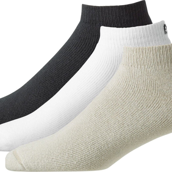 FootJoy ComfortSof Men's Sport Socks (3 Pair) Assorted 7-12 - Golf Country Online