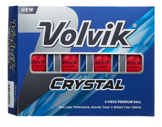 Volvik Crystal Golf Balls - DOZEN