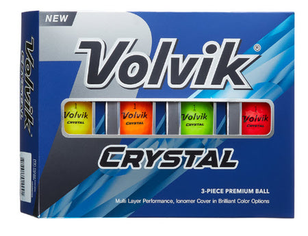 Volvik Crystal Golf Balls - DOZEN