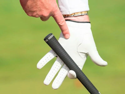 The proper golf grip.
