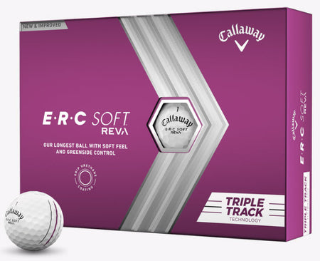 Callaway ERC Soft Reva Triple Track Golf Balls 2023 (One Dozen)