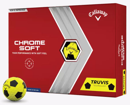 Callaway 2022 Chrome Soft Truvis Golf Balls  - Dozen