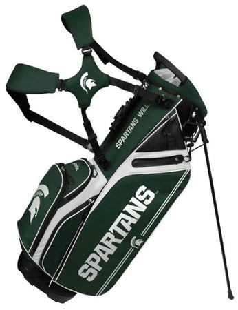 Team Effort NCAA Caddie Carry Hybrid Stand Bag - Michigan State