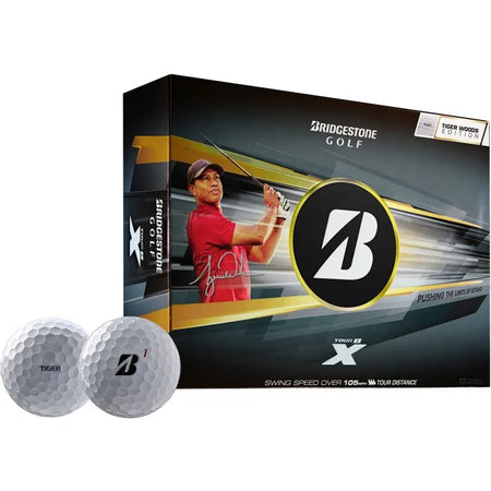 Bridgestone Tour B X Tiger Woods Edition (Dozen - White) '26 - Golf Country Online