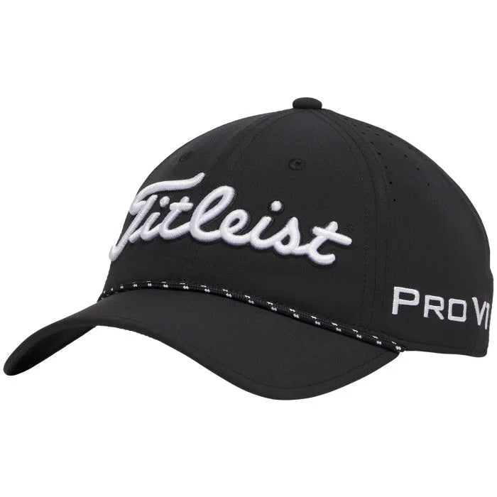 Titleist Hat Tour Breezer '26 - Black/White