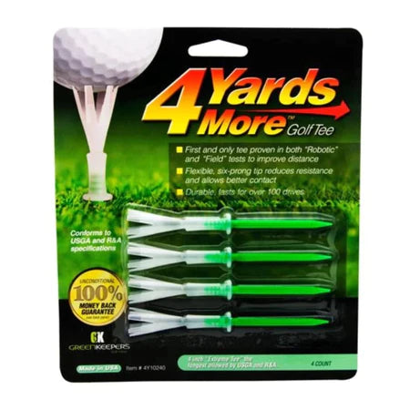 4 Yards More Golf Tees - 1