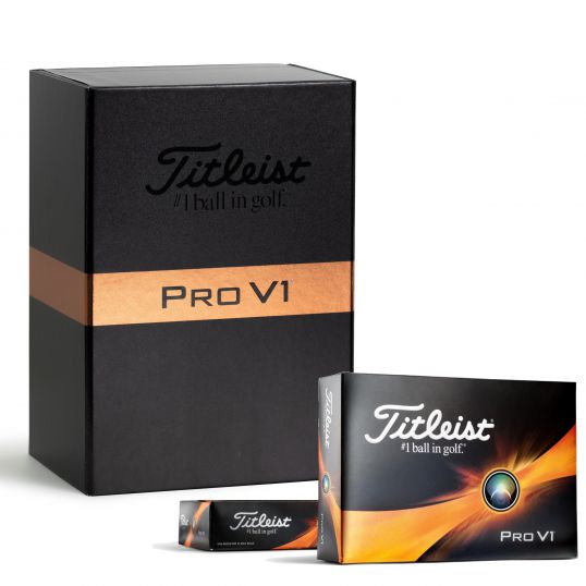 Titleist Pro V Limited Edition Holiday Pack (24 Balls), White