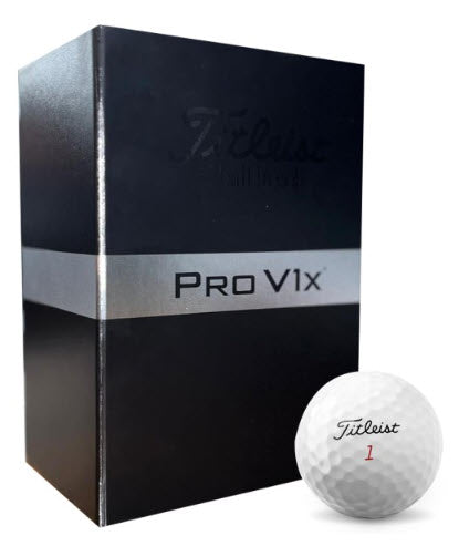 Titleist Pro V Limited Edition Holiday Pack (24 Balls), White