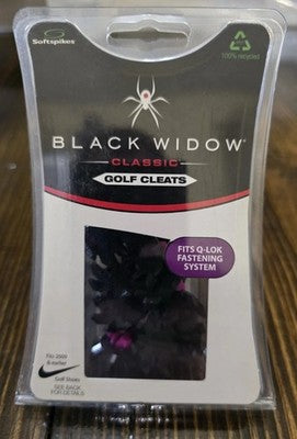 Softspikes Black Widow Q-Fit Golf Spikes - 18 Pack - Golf Country Online