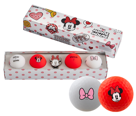 Volvik Disney Minnie Gift Set Golf Balls