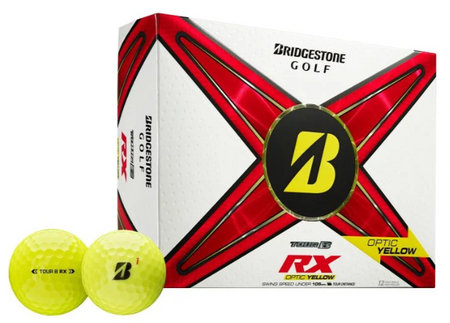 Bridgestone '24 Tour B RX Golf Balls - Yellow Dozen