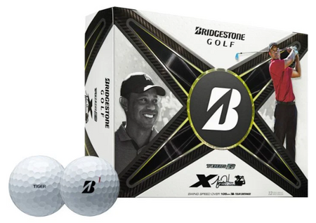 Bridgestone '24 Tour B X Tiger Woods Golf Balls (Dozen - White)