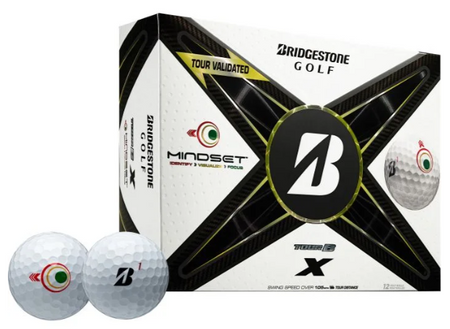Bridgestone '24 Tour B X Mindset Golf Balls (Dozen - White)
