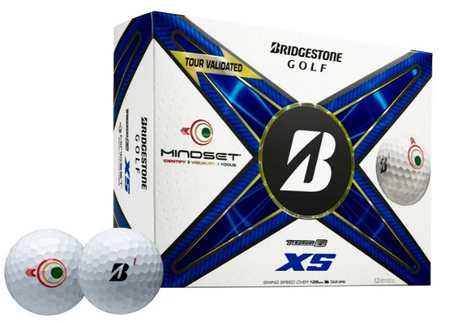 Bridgestone '24 Tour B XS Mindset Golf Balls (Dozen - White)