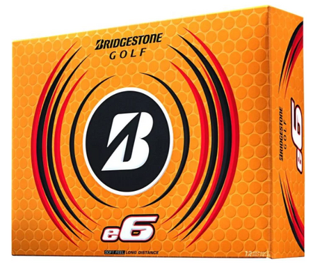 Bridgestone '23 e6 Golf Balls (One Dozen) - White