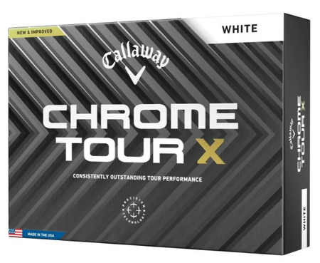Callaway '24 Chrome Tour X Golf Balls - Dozen