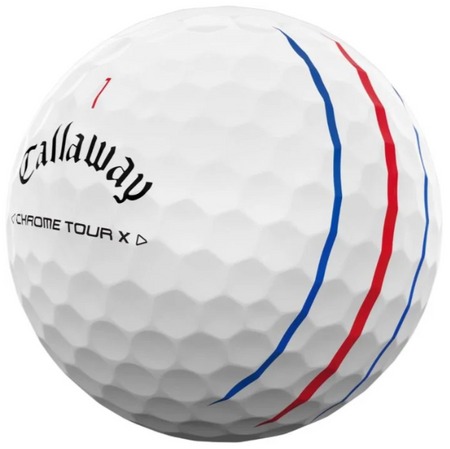 Callaway '24 Chrome Tour X Golf Balls (Triple Track White) - Dozen