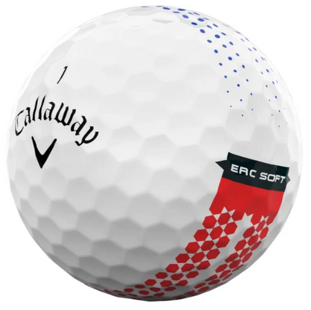 Callaway '24 ERC Soft Triple Track White Golf Balls (One Dozen)