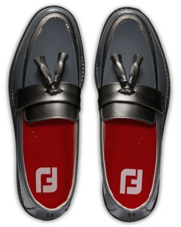 FootJoy Ladies Sandy #92397 Golf Shoes - Char/Silver/Black