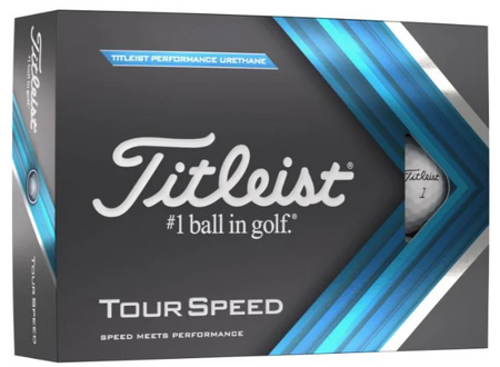 Titleist Tour Speed '22 Golf Balls (One Dozen - WHITE)