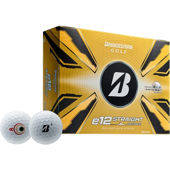 Bridgestone Golf Balls E12 Straight Dozen '25 - Golf Country Online