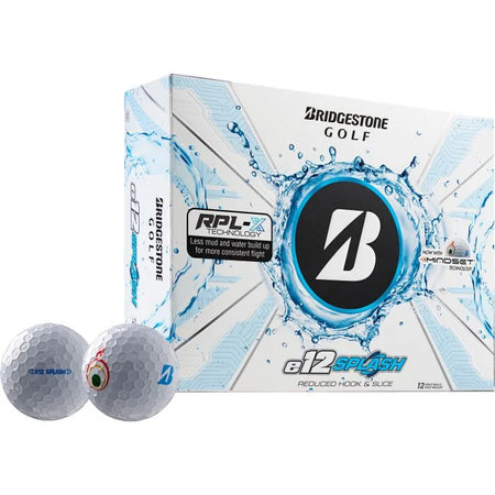 Bridgestone E12 Splash Golf Balls (Dozen - White) '26 - Golf Country Online