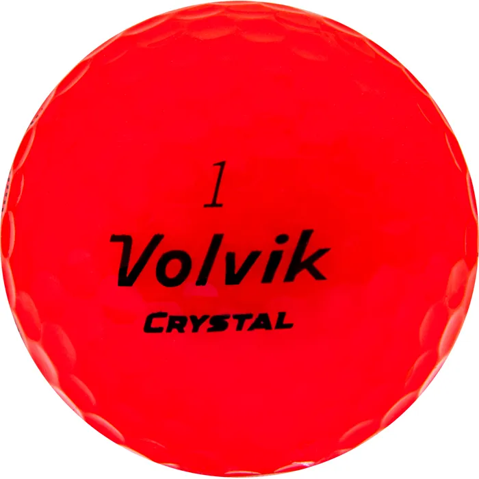 Volvik Crystal Golf Balls - DOZEN