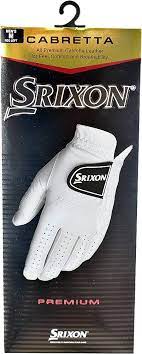 Srixon Men's Cabretta Leather Golf Glove White