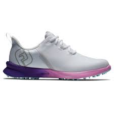 Footjoy Fuel Sport Wms #90547 Golf Shoes - White/Purple/Pink