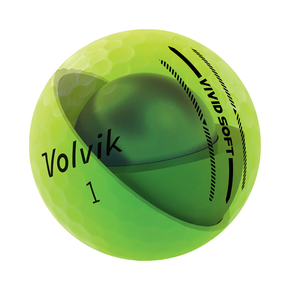 Volvik Golf Balls Vivid Soft '25