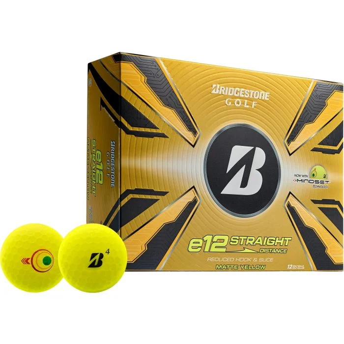 Bridgestone Golf Balls E12 Straight Dozen '25 - Golf Country Online