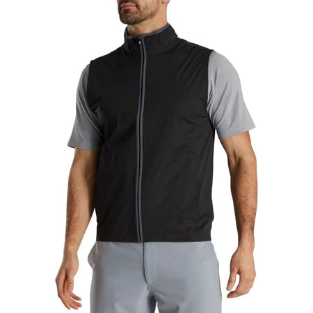 FootJoy Men's Vest Hydro Knit Black '26 - Golf Country Online