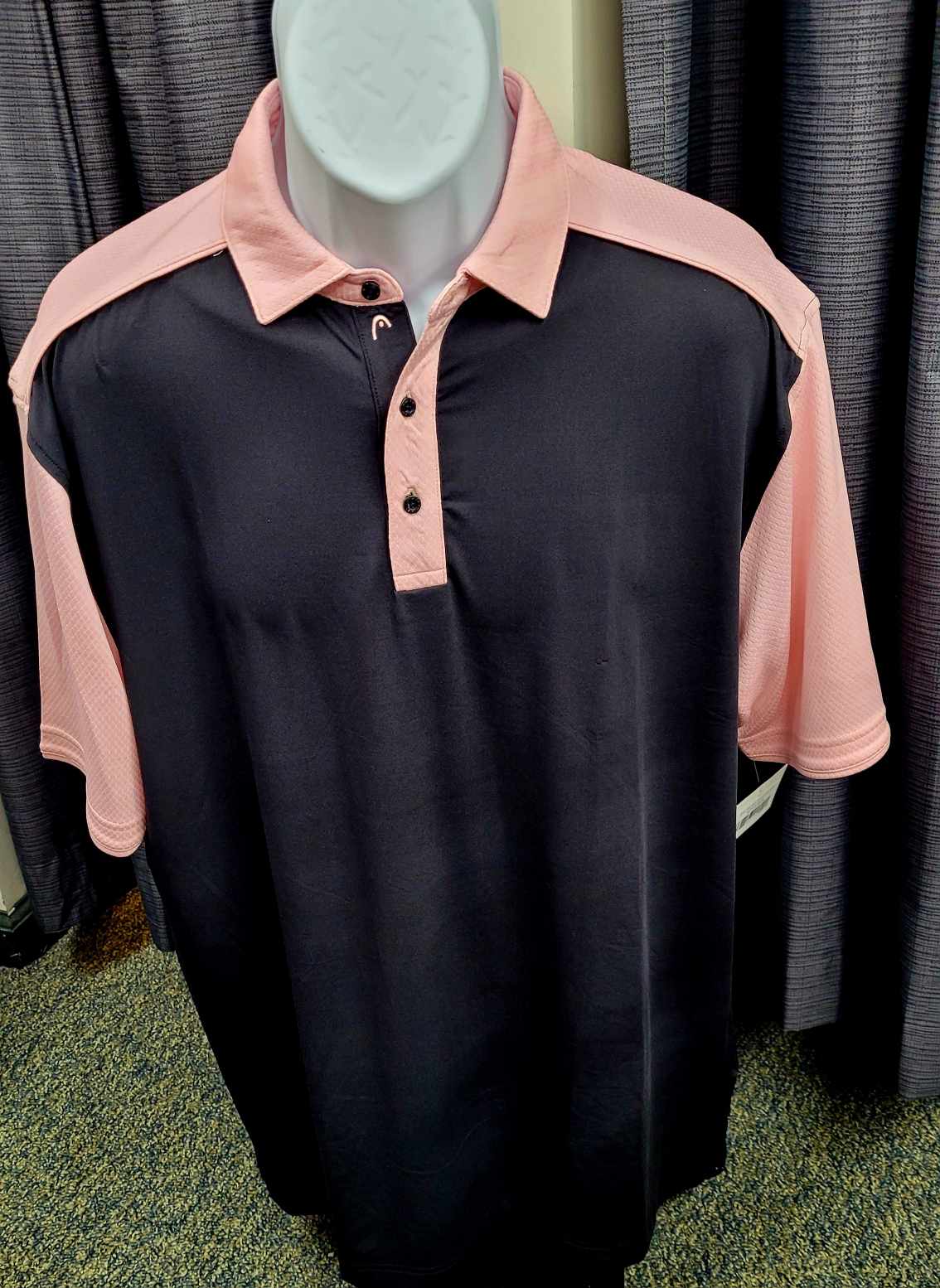 Head Polo Mens Resort Wear Solid With Colored Sleeve