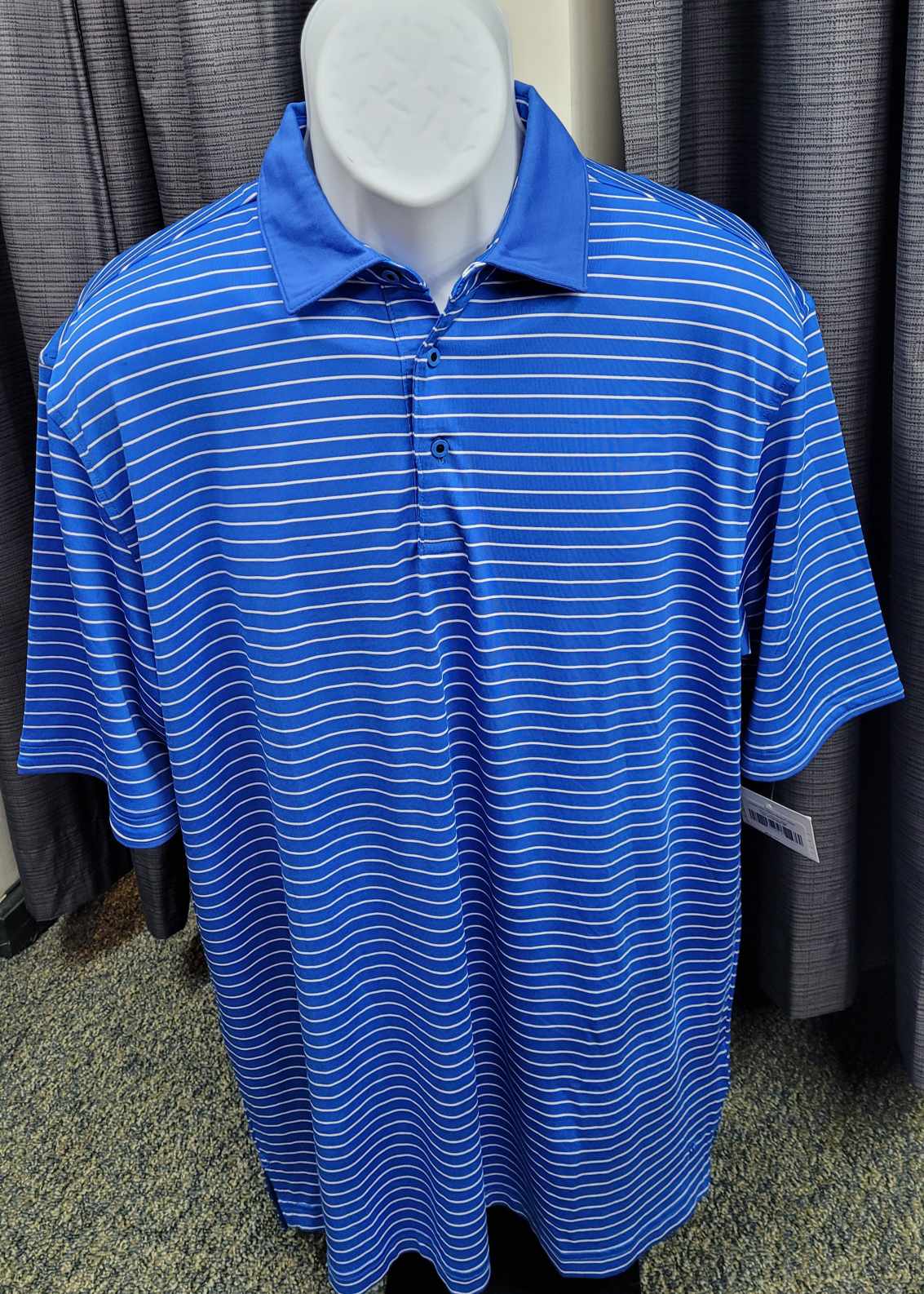 Head Polo Mens Resort Wear White Stripes