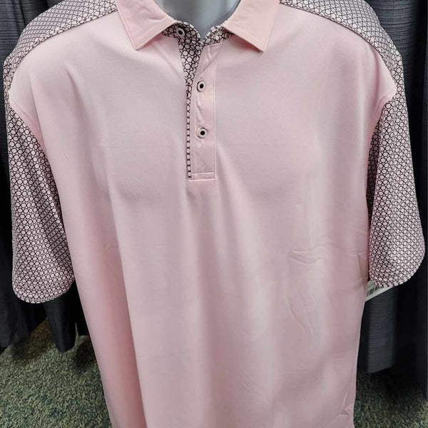 Head Polo Mens Resort Wear Solid With Circles