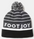 FootJoy Stripped Pom Pom Knit Golf Beanie - Golf Country Online