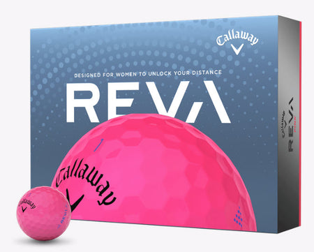 Callaway 2023 REVA Golf Balls (One Dozen) - Pink