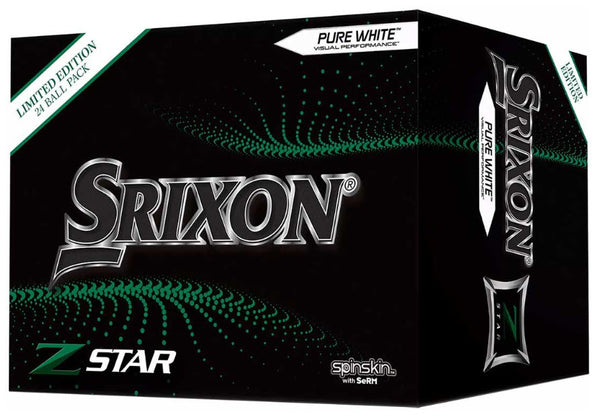 Srixon Z Star Limited Edition Golf Balls (2 dozen), White