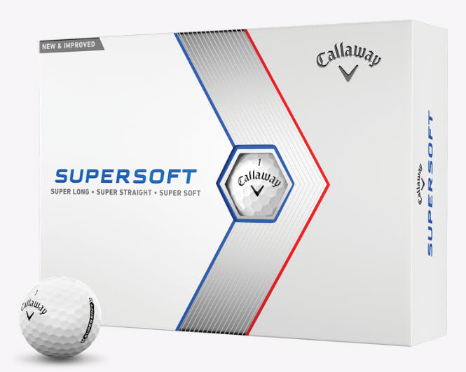 Callaway Golf 2021 Supersoft Golf Balls (One Dozen)