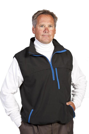 The Otter Company Francestown Vest (Black/Blue) UNISEX - Golf Country Online