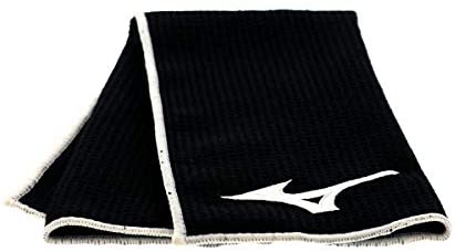 Mizuno Microfiber Cart Towel, Black