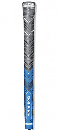 Golf Pride MCC Plus4 Golf Grip, Standard, Grey/Blue - Golf Country Online