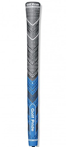 Golf Pride MCC Plus4 Golf Grip, Standard, Grey/Blue - Golf Country Online