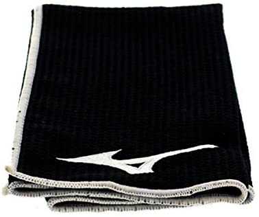 Mizuno Microfiber Cart Towel, Black