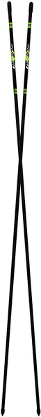 Morodz Golf Alignment Rods, Pack of 2 (Black)