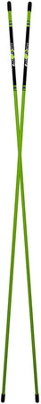 Morodz Golf Alignment Rods, Pack of 2 (Lime Green)